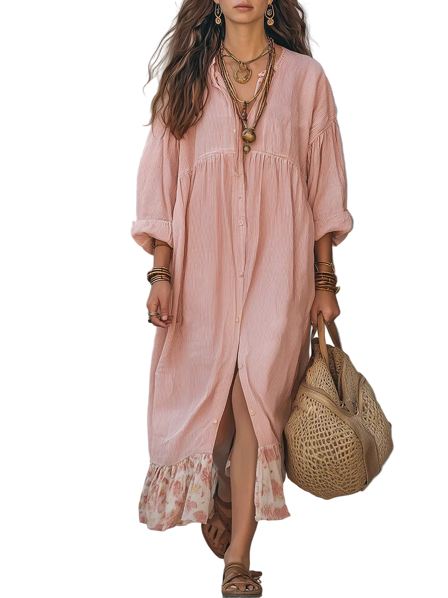 Soft Romantic Flow With Effortless Boho Charm Maxi Dresses
