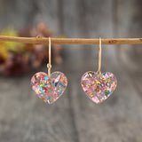 PENDIENTES CORAZÓN GOTA | ORO