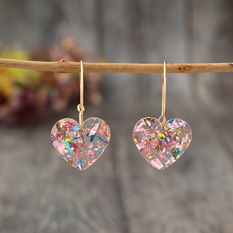 PENDIENTES CORAZÓN GOTA | ORO