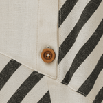 VESTIDO LARGO DE RAYAS DE MEZCLA DE LINO SIN MANGAS - VALERINA MARBELLA