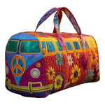 BOLSA DUFFLE ACOLCHADA CON ESTILO HIPPY VAN - VALERINA MARBELLA