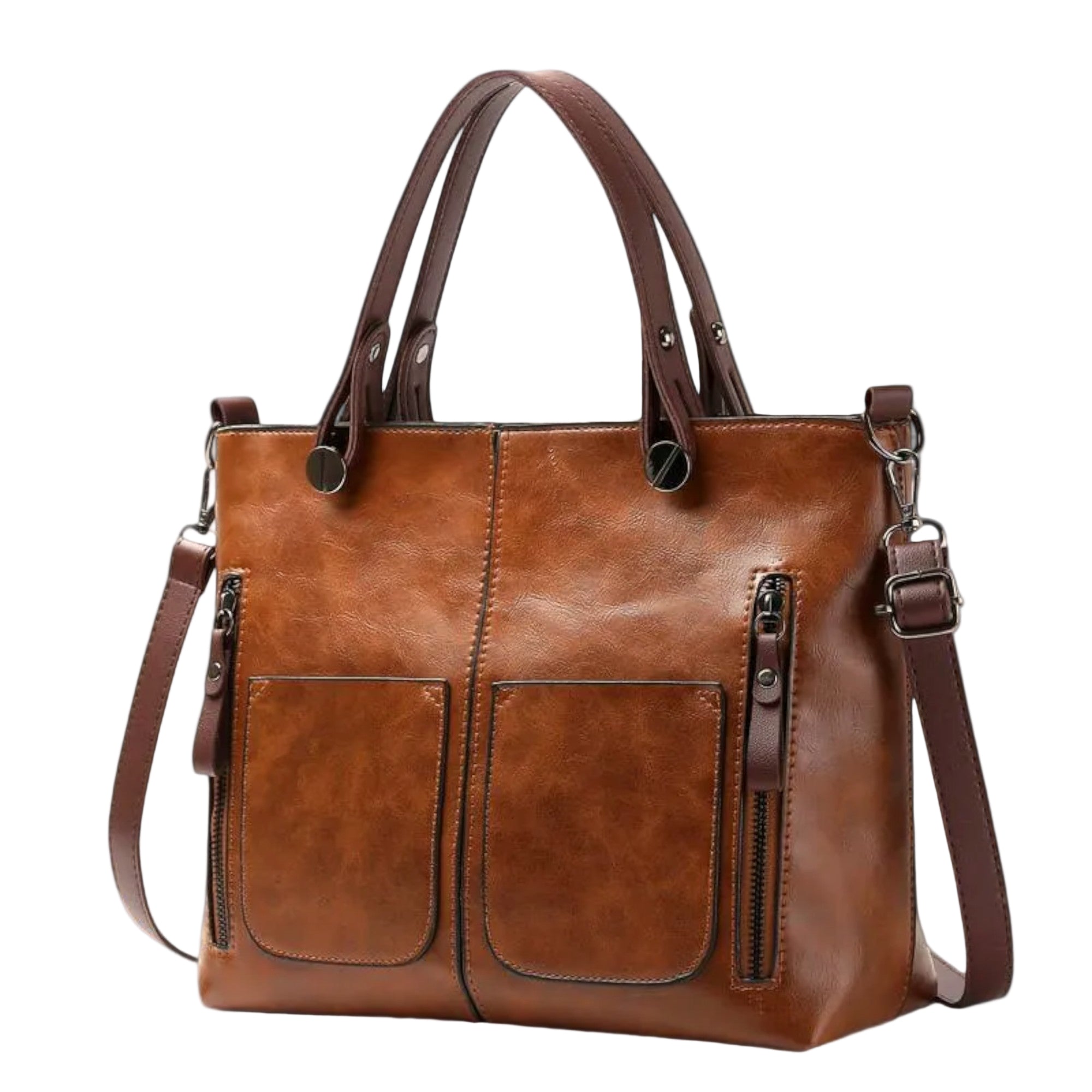 BOLSO DE CUERO ELEGANTE CON ESTILO ATEMPORAL - VALERINA MARBELLA