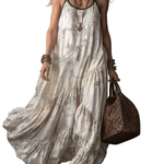VESTIDO MAXI ESTAMPADO DE INSPIRACIÓN ARTÍSTICA - VALERINA MARBELLA