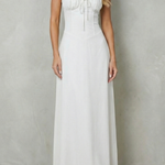Selena – Soft corset charm – Sleeveless flowing maxi dress