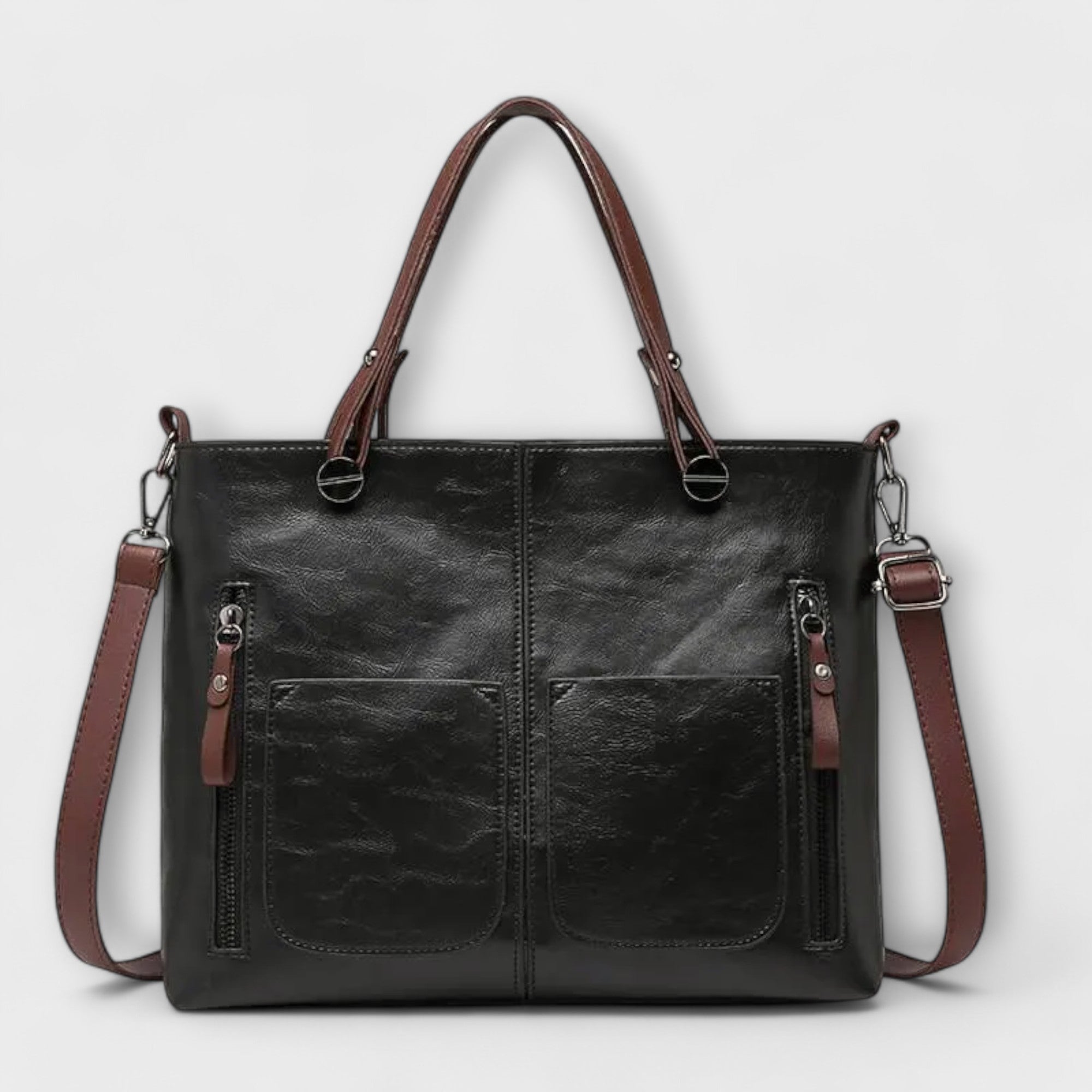 BOLSO DE CUERO ELEGANTE CON ESTILO ATEMPORAL - VALERINA MARBELLA