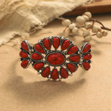 PULSERA VINTAGE BOHEMIO RÉTRO ETHNIQUE TURQUESA