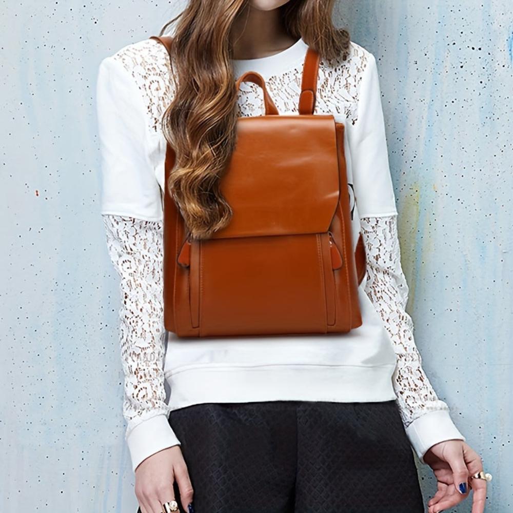 BOLSO DE MANO DE CUERO ELEGANTE CON ESTILO MODERNO - VALERINA MARBELLA