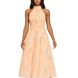 VESTIDO MAXI ELEGANTE CON ESCOTE HALTER