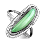 ANILLO SUD-OUEST AMÉRICAIN STYLE AUTHENTIQUE TURQUESA STERLING PLATA