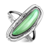 ANILLO SUD-OUEST AMÉRICAIN STYLE AUTHENTIQUE TURQUESA STERLING PLATA