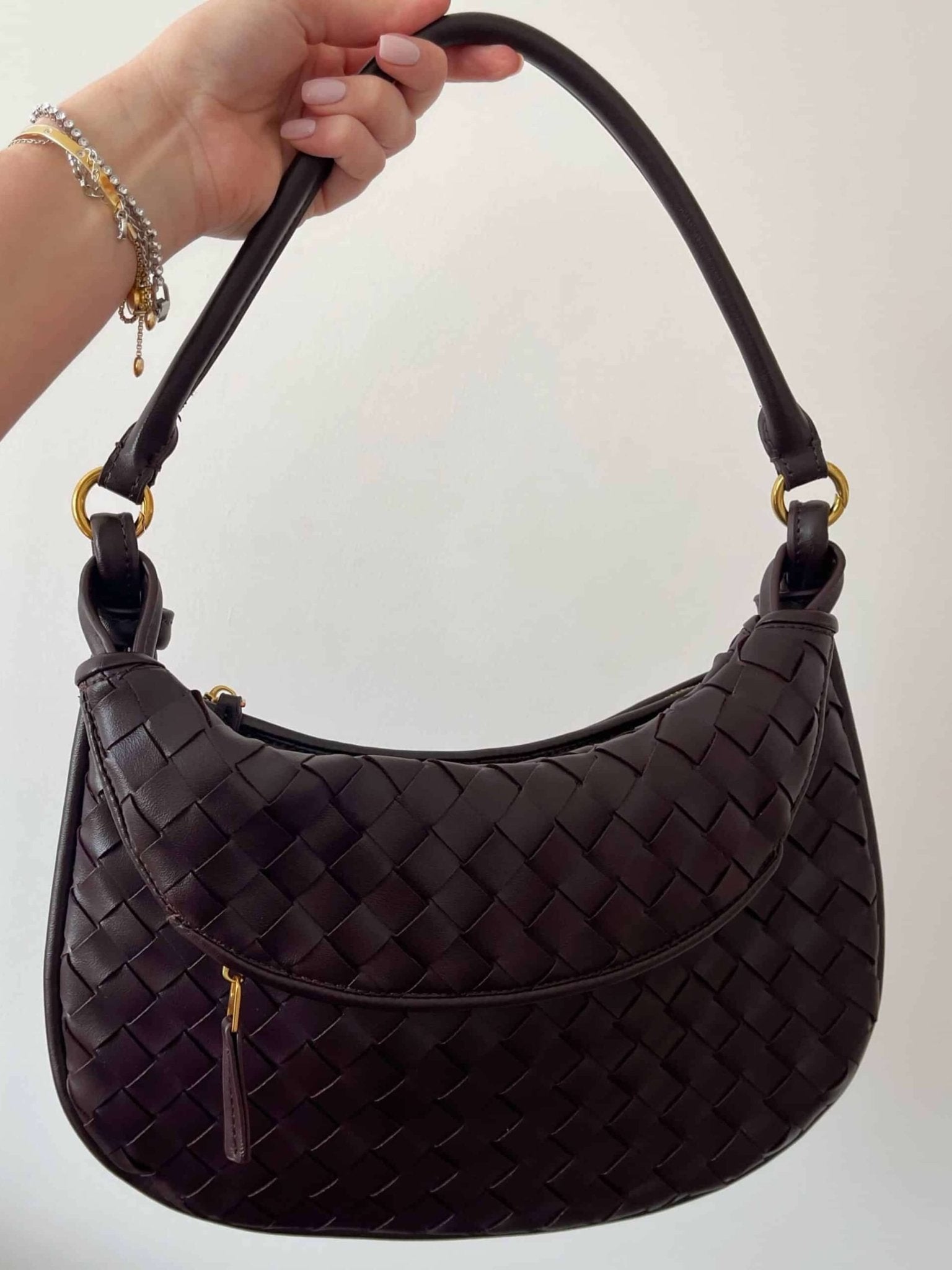 BOLSO DE HOMBRO TRENZADO CONVERTIBLE - VALERINA MARBELLA