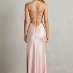 Adriana – Liquid silk seduction – Sleeveless high slit maxi dress