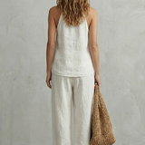 Alvéra – Relaxed linen allure – Top and trouser set