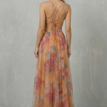 Aurellia – Watercolour romance – Sleeveless maxi dress