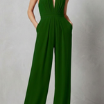 Aurora – Backless Halter Jumpsuit – Bold Summer Glamour