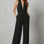 Aurora – Backless Halter Jumpsuit – Bold Summer Glamour