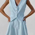 Paros Cover Up Two Piece Shorts Set