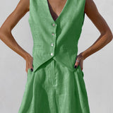 Paros Cover Up Two Piece Shorts Set