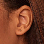 PENDIENTES BOULE | ORO