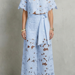 Bellarisse – Embroidered lace elegance – Top and skirt set