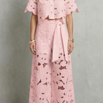 Bellarisse – Embroidered lace elegance – Top and skirt set