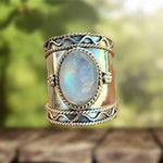 ANILLO BOHEMIO PIERRE DE LUNA LARGE SORTIJA