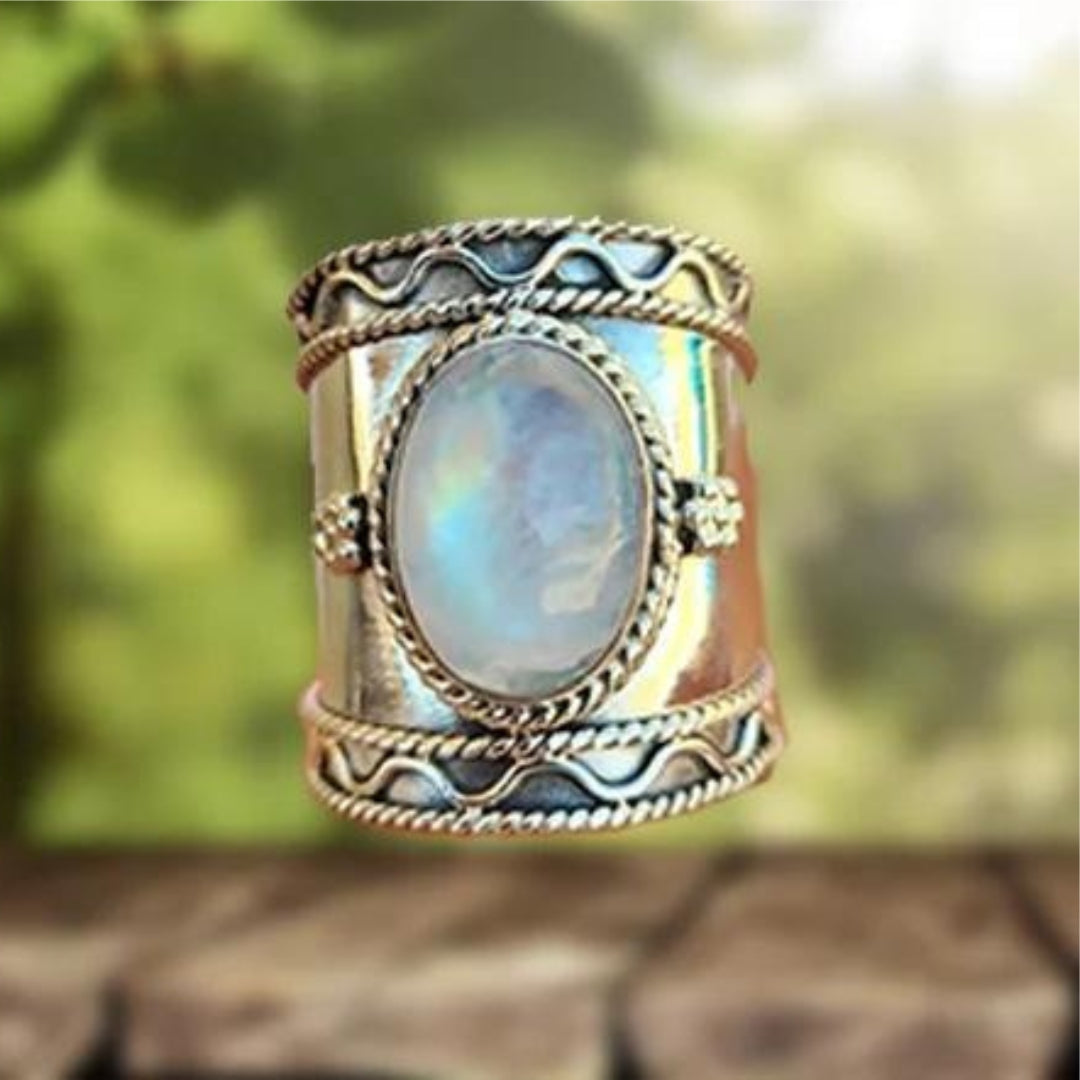 ANILLO BOHEMIO PIERRE DE LUNA LARGE SORTIJA