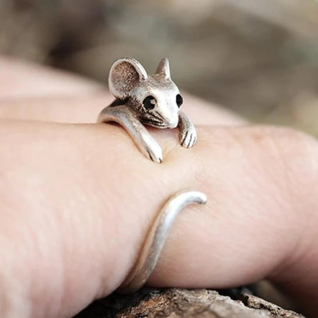 ANILLO VINTAGE SOURIS PLATA
