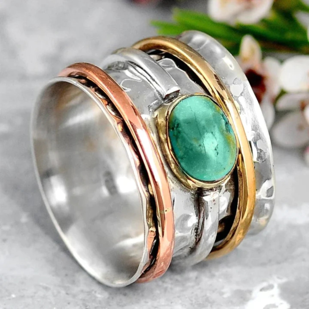 ANILLO - VINTAGE TURQUESA