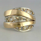 ANILLO VINTAGE ÉPAIS DORADO