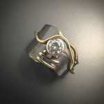 ANILLO VINTAGE SOMBRE PLATA CIRCONA