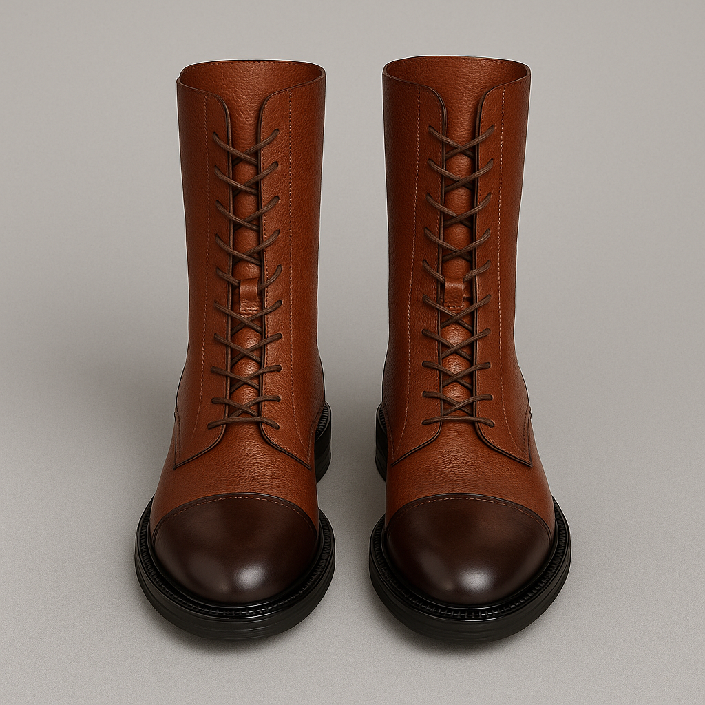 BOTINES FEMENINOS ELEGANTES DE CUERO