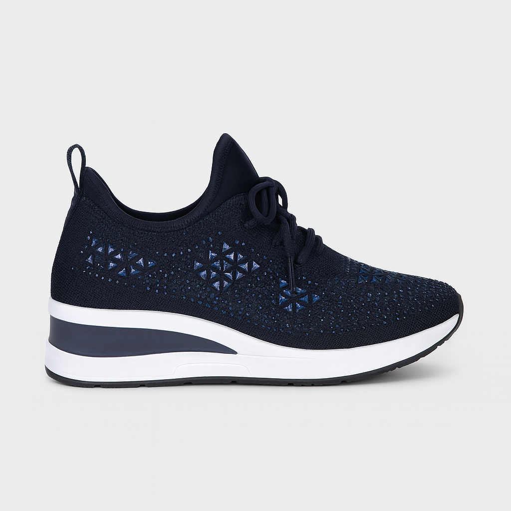 ZAPATILLAS ORTOPÉDICAS CON BRILLANTES