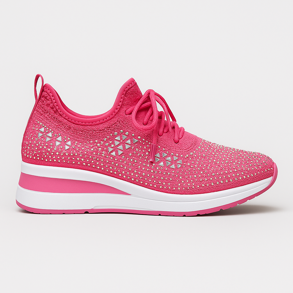 ZAPATILLAS ORTOPÉDICAS CON BRILLANTES