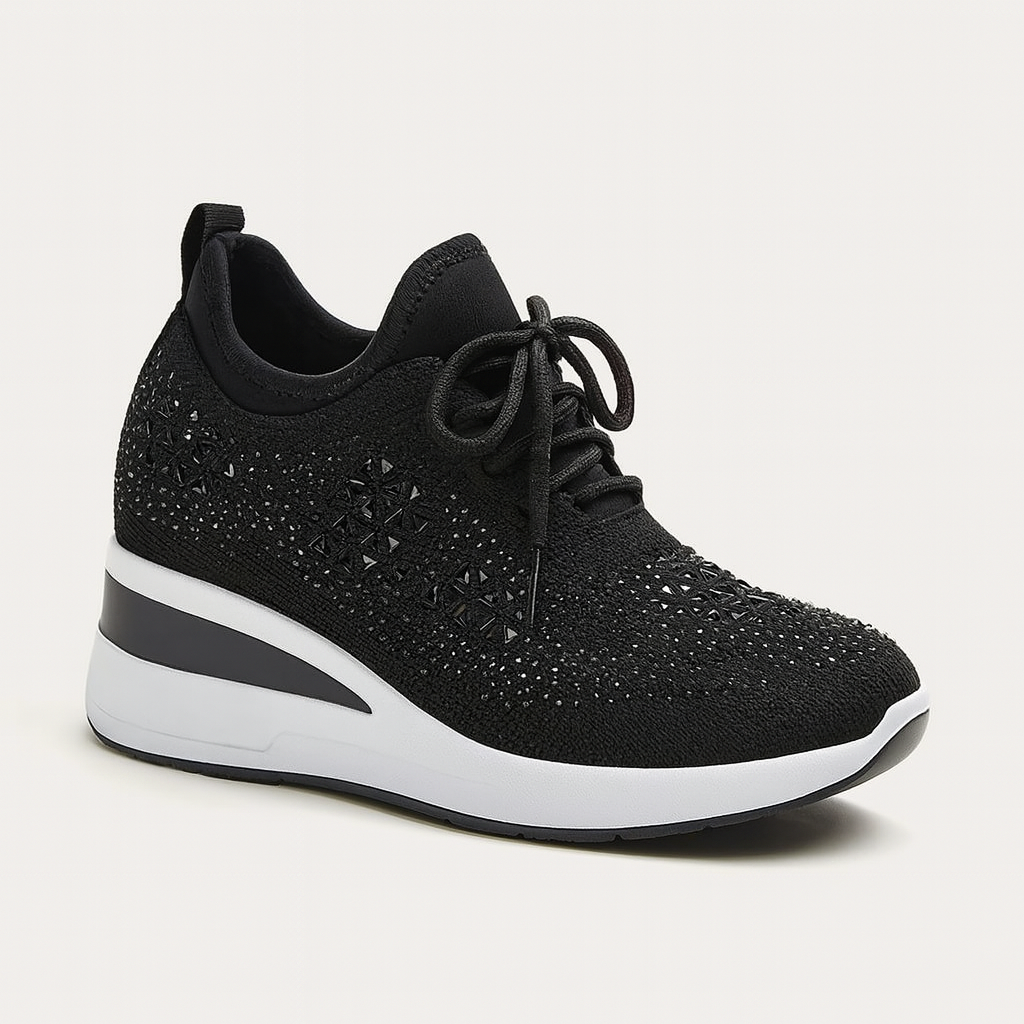 ZAPATILLAS ORTOPÉDICAS CON BRILLANTES