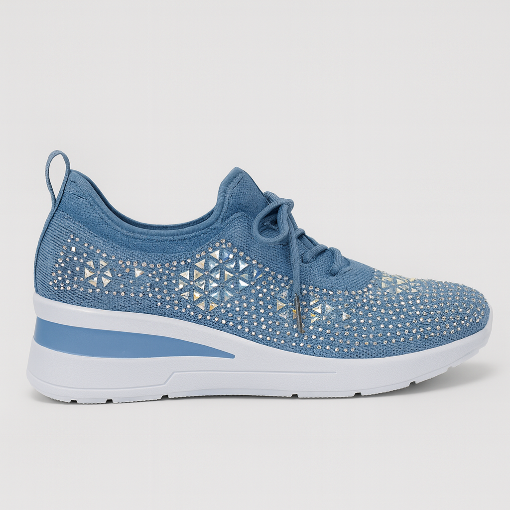 ZAPATILLAS ORTOPÉDICAS CON BRILLANTES