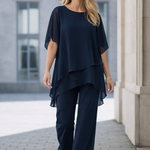 ENSEMBLE PALAZZO DRAPÉ PRÊT EN QUELQUES SECONDES