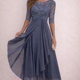 VESTIDO DE ENCAJE ELEGANTE PARA MUJER