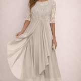 VESTIDO DE ENCAJE ELEGANTE PARA MUJER