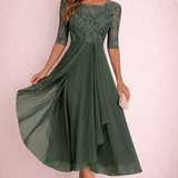 VESTIDO DE ENCAJE ELEGANTE PARA MUJER