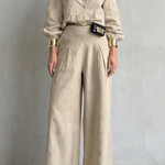 Elisavette – Tailored elegance – Two-piece wide-leg set