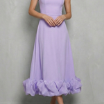 Elowenne – Romantic ruffle hem – Sleeveless midi dress