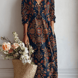 VESTIDO COTIDIANO CON ESTILO NATURAL - VALERINA MARBELLA