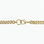 PULSERA ESTATE MALLA CUBANA | ORO