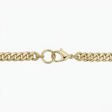 PULSERA ESTATE MALLA CUBANA | ORO