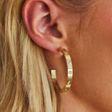 AROS ENDLESS LOVE CON CRISTALES BRILLANTES