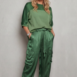 Finley – Silky Cargo - Lounge Set