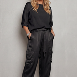 Finley – Silky Cargo - Lounge Set