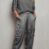 Finley – Silky Cargo - Lounge Set