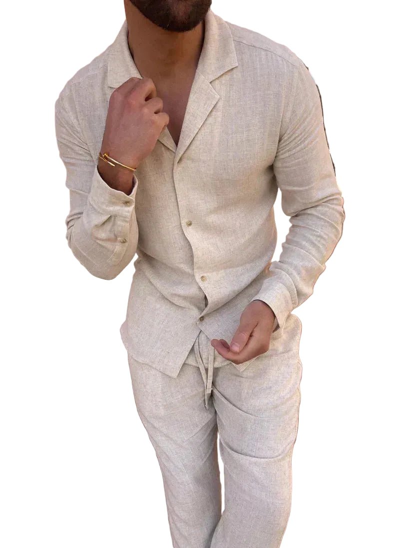 CONJUNTO PREMIUM DE LINO - VALERINA MARBELLA